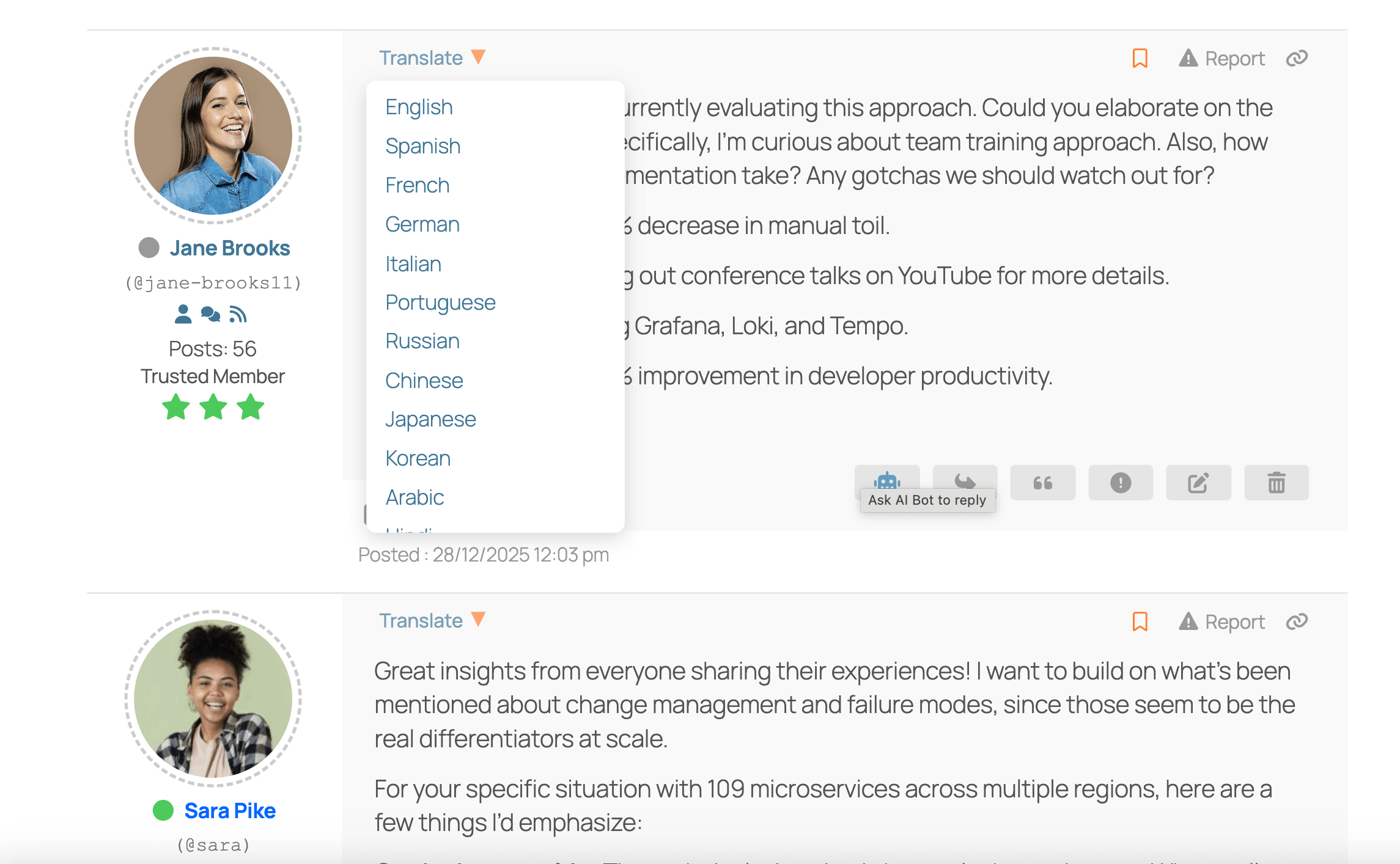 AI Translation in Action