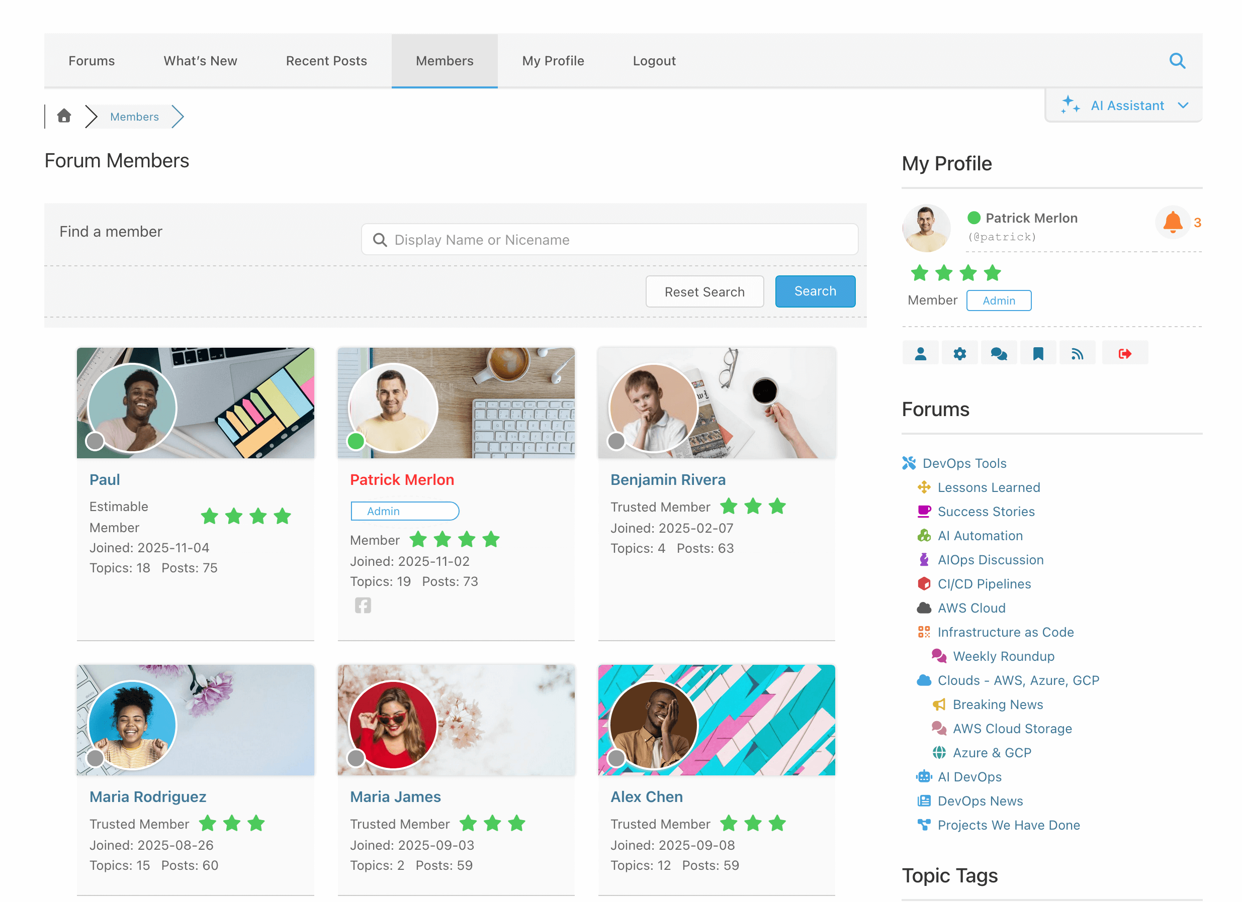 wpForo 论坛 4 wpForo 3 Members Page small