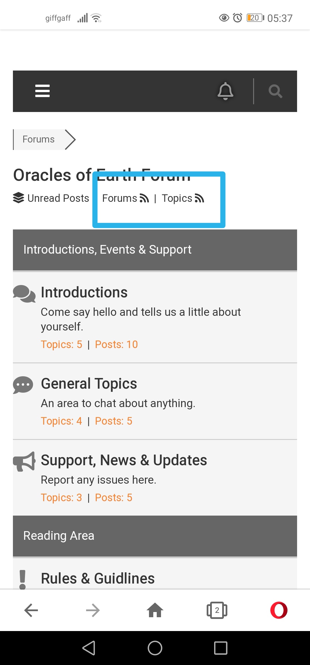 How To Change “forum And Topic” Links Showing Next To Unread Posts Link